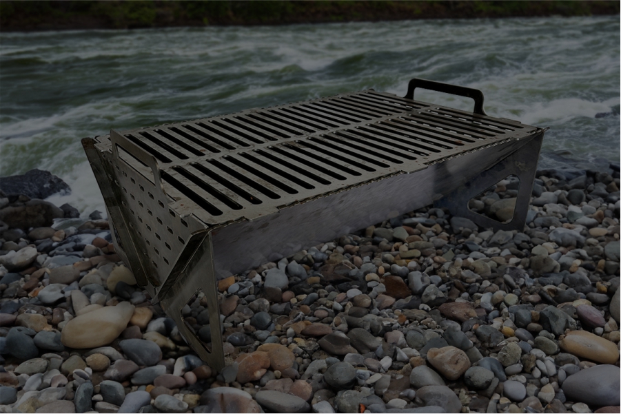 Adventure Gear 2 Folding camp grill